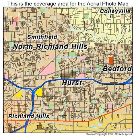hurst texas map.